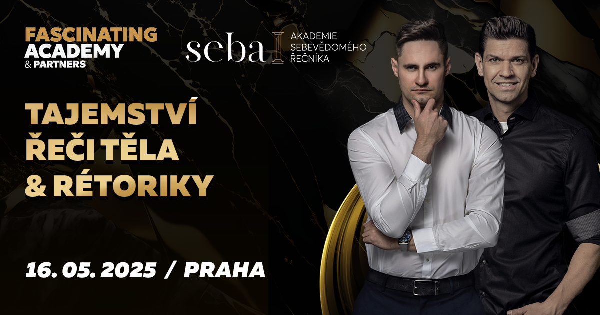 Tajemství řeči těla & rétoriky | Petr Vojnar a Adam Dolejš